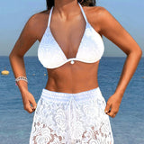 Adelaide - Elegantní bikiny z hladké krajky