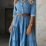 Barbora | Casualně elegantní džínové šaty