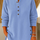 Nives | Tunika Henley s knoflíky