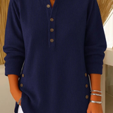 Nives | Tunika Henley s knoflíky