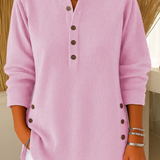 Nives | Tunika Henley s knoflíky