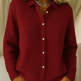 Rachele | Texturovaný cardigan s knoflíky