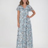Noémie | Maxi šaty z květinového chiffon