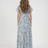 Noémie | Maxi šaty z květinového chiffon