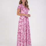 Noémie | Maxi šaty z květinového chiffon