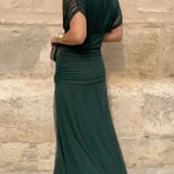 Luana - Elegantní šaty s výstřihem do V