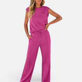 Íris - Casual Set z Měkké Tkaniny Lounge