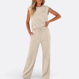 Íris - Casual Set z Měkké Tkaniny Lounge