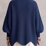 Ortensia | Oversize cardigan s zlatými knoflíky