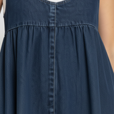Kamila - Maxi šaty z vintage denimu